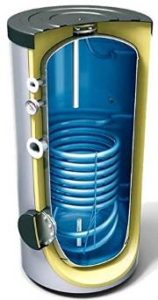 200 L Liter Warmwasserspeicher mit 1 Wärmetauscher, Standspeicher, Elektrospeicher 